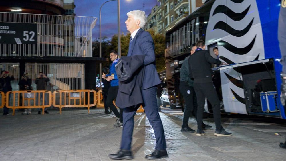 In Valencia schon erkrankt? Gian Piero Gasperini vor dem Achtelfinal-Rückspiel mit Atalanta.