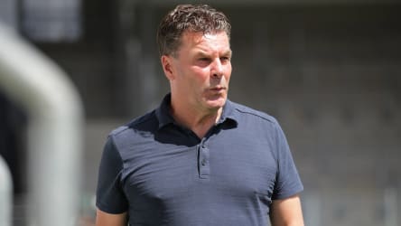 HSV-Coach Dieter Hecking kämpft am 34. Spieltag auch um seinen eigenen Job