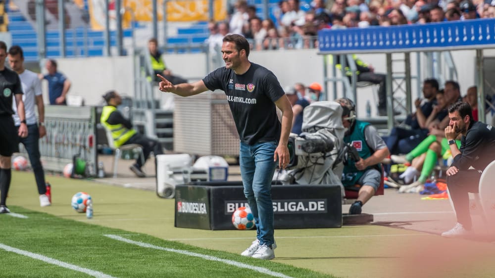Will positives aus Karlsruhe mit in die Relegation nehmen: SGD-Coach Guerino Capretti.
