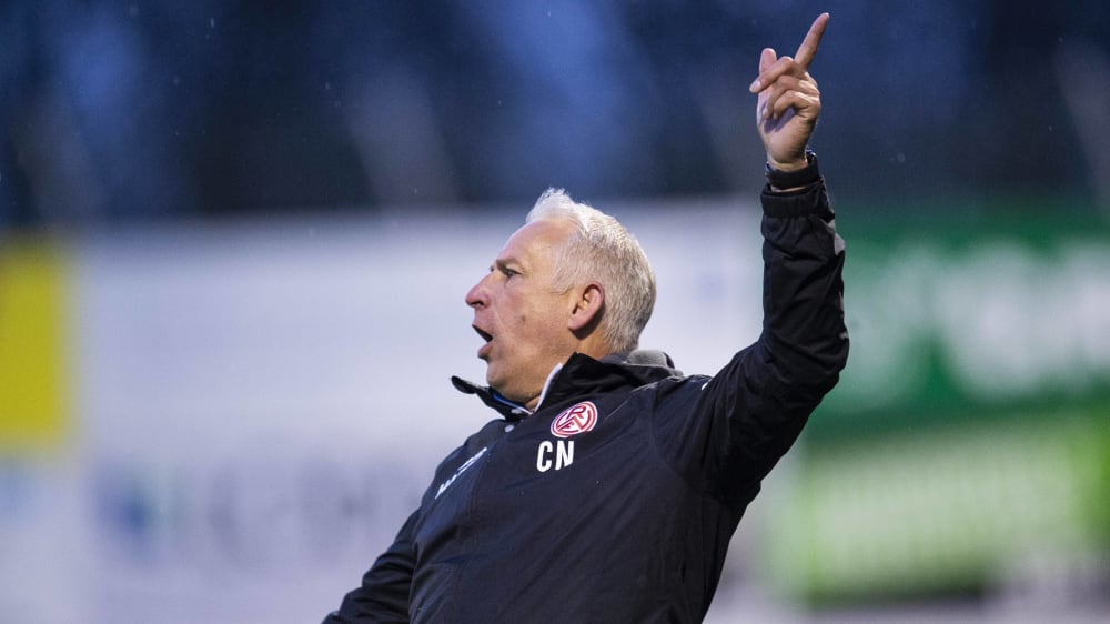 Nach oben soll es gehen: RWE-Coach Christian Neidhart gibt sich nicht geschlagen.