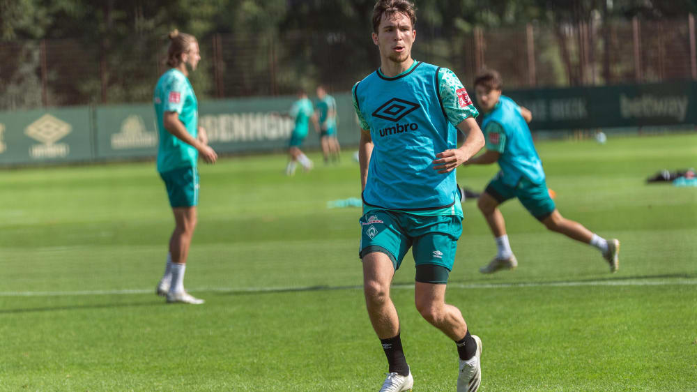 Wird zunächst am Training des Regionalligateams teilnehmen: Oscar Schönfelder nach seiner Sprunggelenksverletzung.