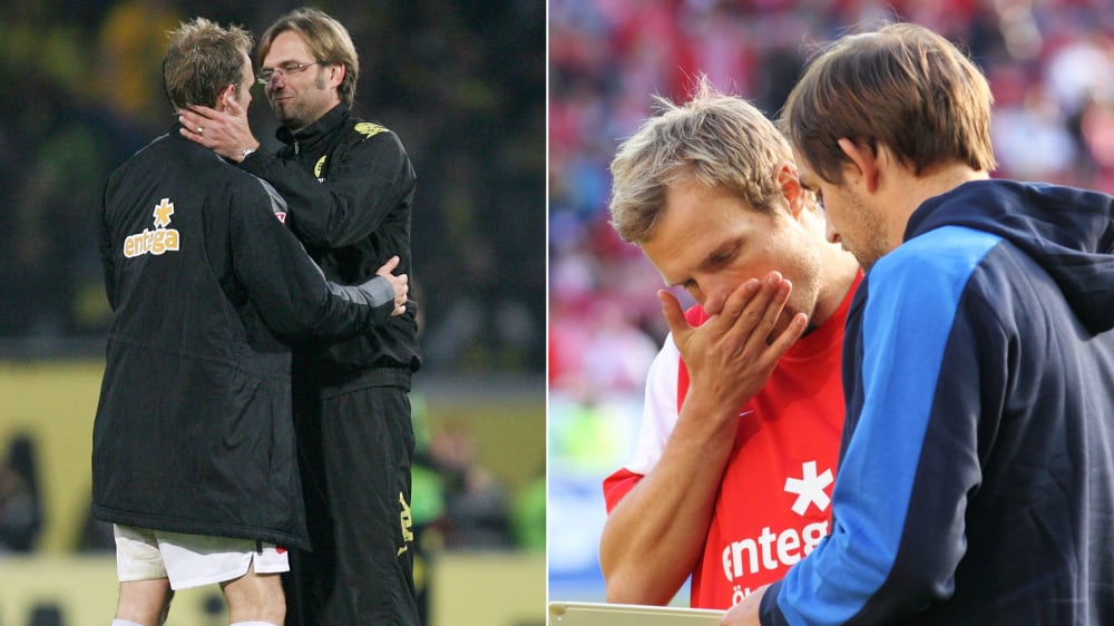 Förderer in Mainz: Jürgen Klopp (links) und Thomas Tuchel (rechts) hatten Einfluss auf Bo Svensson.