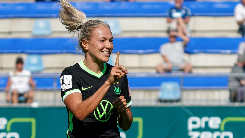 Zsanett Jakabfi spielt für die Frauen des VfL Wolfsburg.