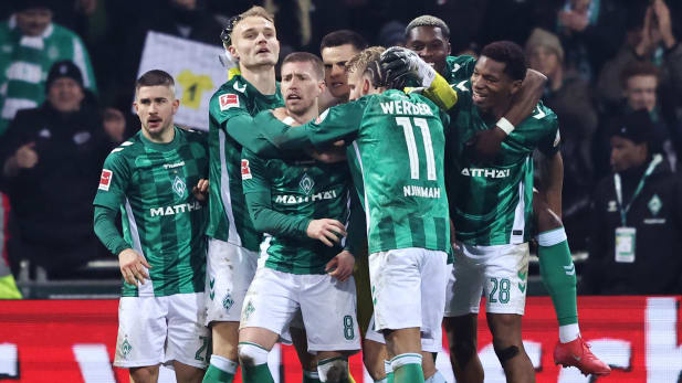 Werder Bremen jubelt