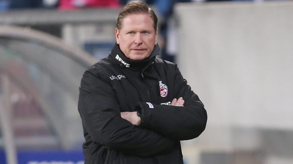 Kölns Trainer Markus Gisdol.
