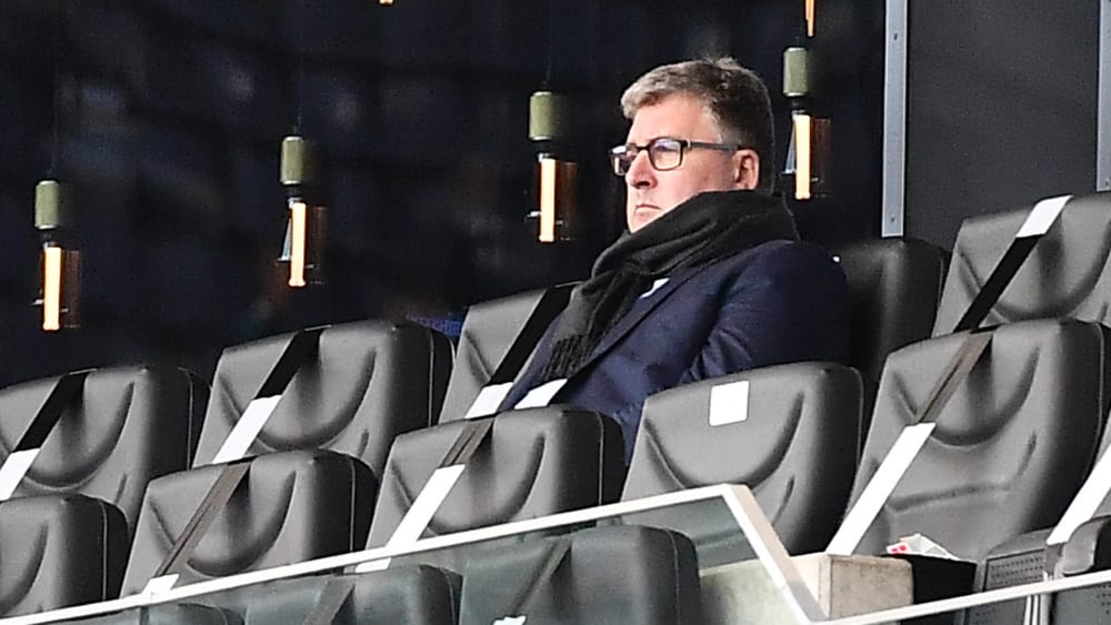 War zu Gast beim kicker und sprach viel über den Sport in zeiten von Corona: Eintracht-Vorstand Axel Hellmann.