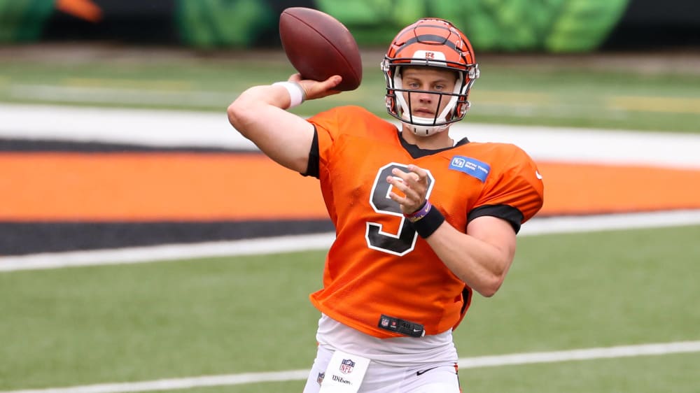 Joe Burrow ist neuer Spielmacher der Cincinnati Bengals.