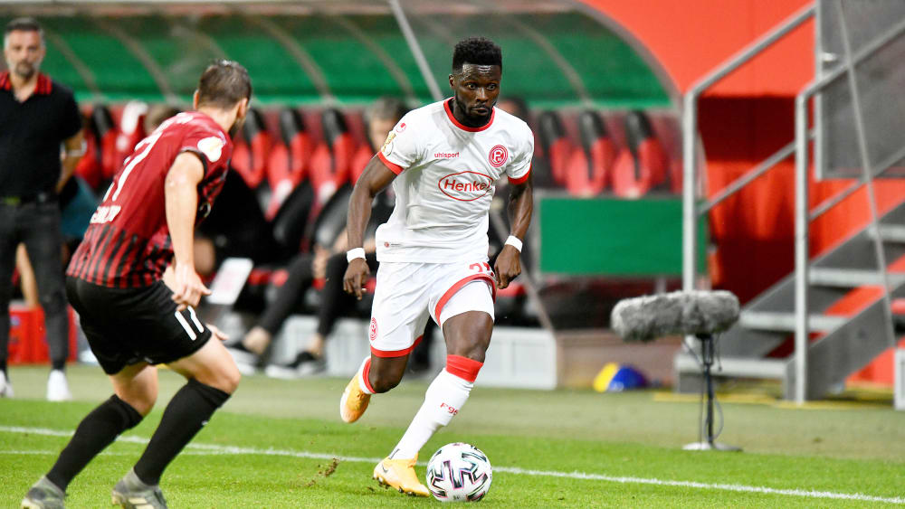 Vor der Rückkehr nach Belgien? Nana Ampomah.