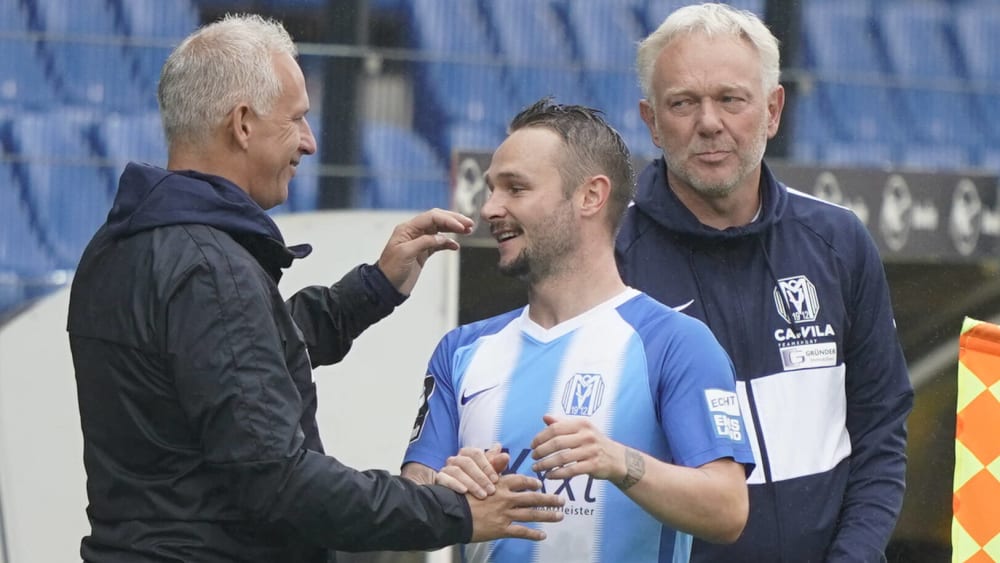 Chrsitan Neidhart und Marius Kleinsorge (SV Meppen)