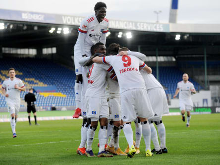 Obenauf: Der HSV siegte nicht nur in Braunschweig, sondern ist auch Hinrunden-Meister