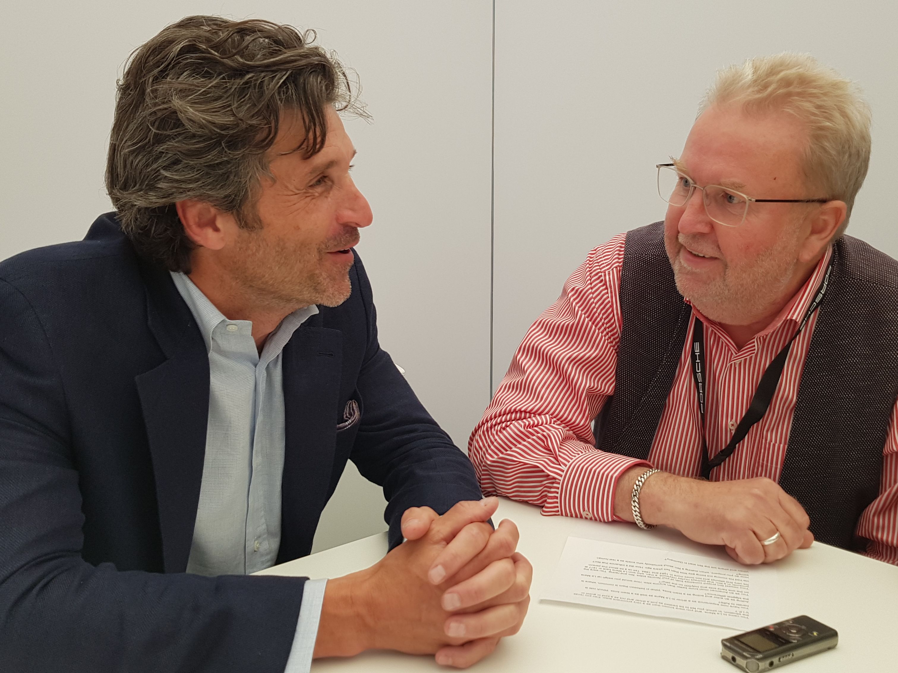 Patrick Dempsey, Stefan Bomhard