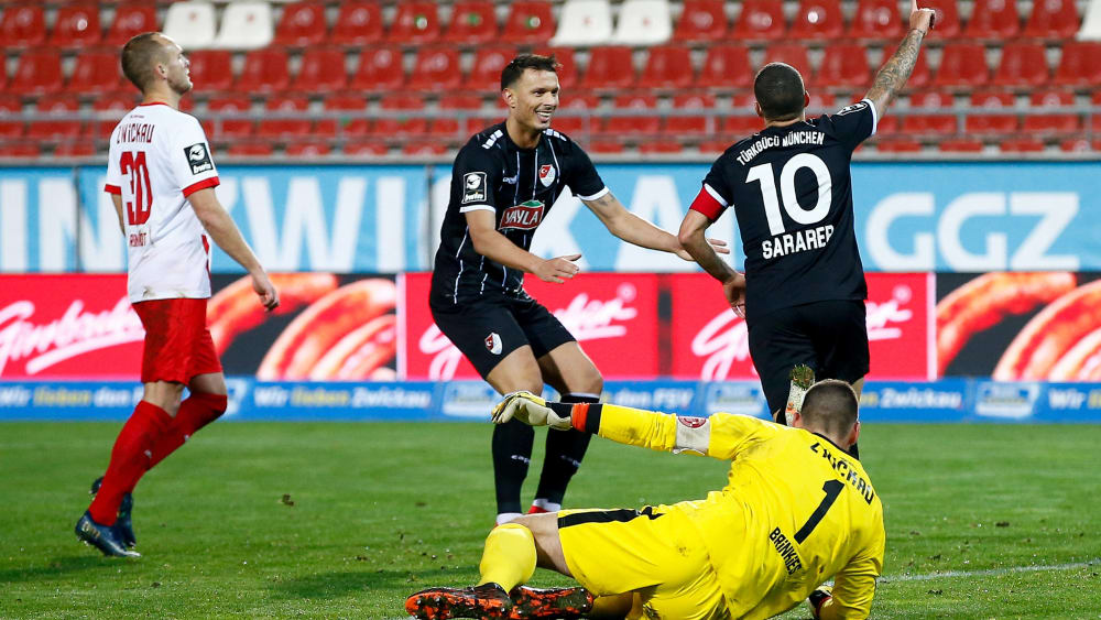 Der Top-Scorer der Liga hat wieder zugeschlagen: Sercan Sararer.