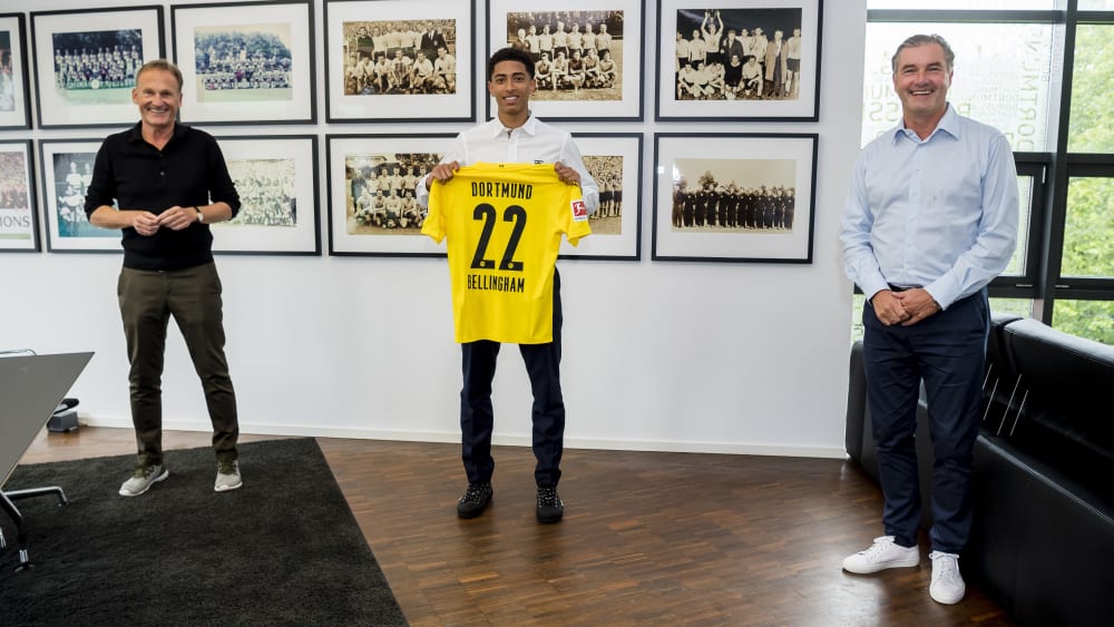 Jetzt offiziell BVB-Profi: Jude Bellingham.