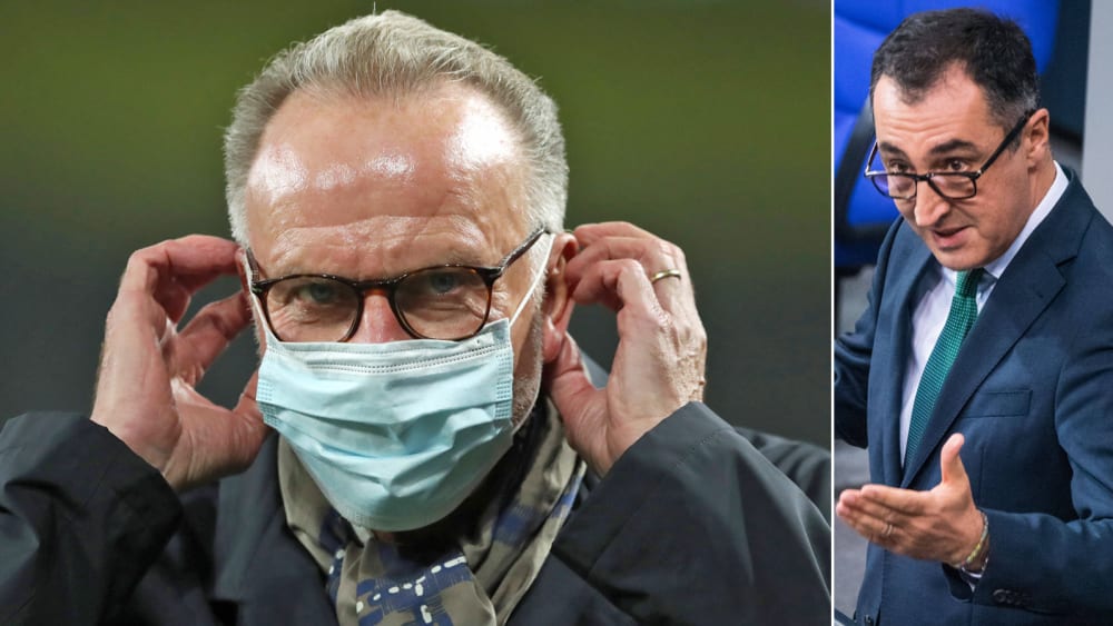 Findet Karl-Heinz Rummenigges Verhalten "bedauerlich": Cem Özdemir (r.).