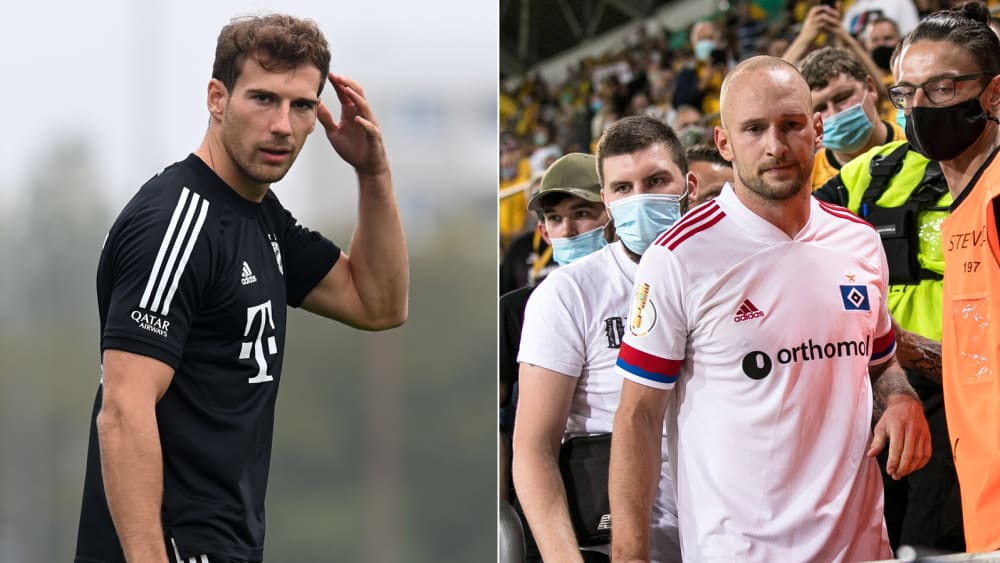 "Das ist zu viel des Guten": Leon Goretzka sprach am Dienstag über Toni Leistner.