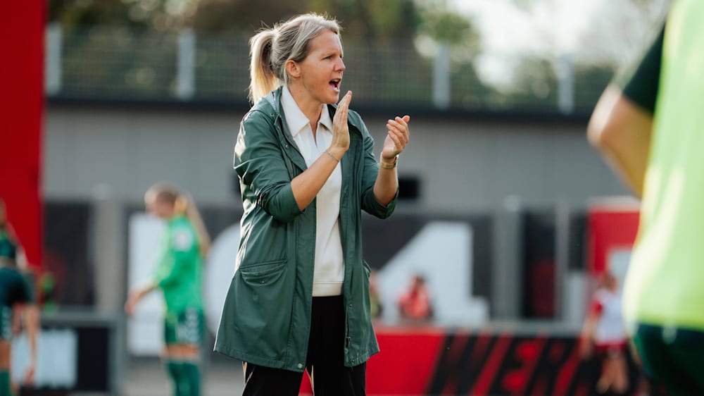 Hat nicht genug Spielerinnen zur Verfügung: Werder-Trainerin Fritzy Kromp