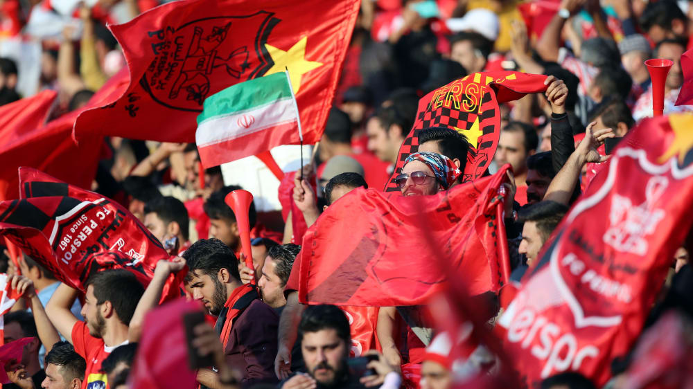 Fans von Persepolis Teheran