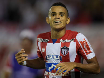 Weniger Muskeln, mehr Zahnspange: Luis Diaz im September 2017 im Trikot des Junior FC.