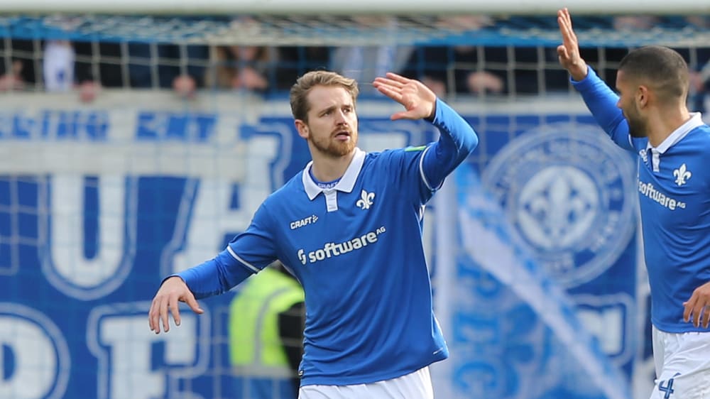 High Five: Immanuel Höhn geht ab Sommer in seine fünfte Saison beim SV Darmstadt 98.