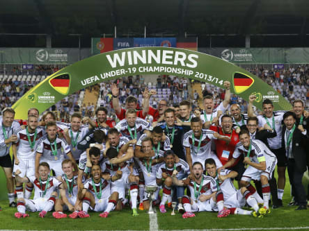 U-19-Europameister mit Deutschland