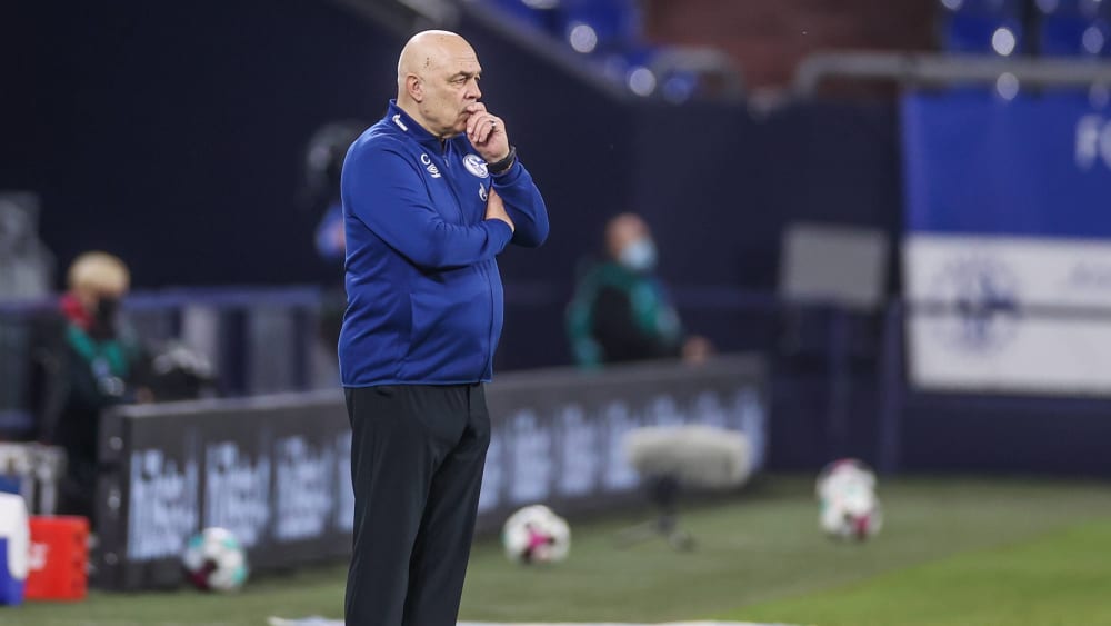 Schalkes Trainer Gross: "Ein Spiel, das komplett gegen uns ...