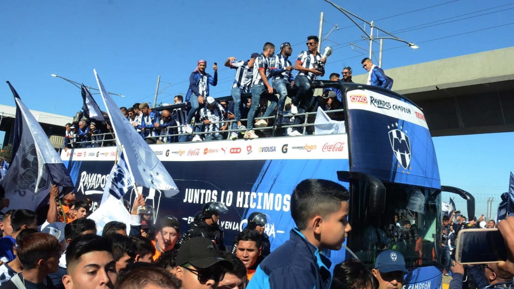 Monterrey feierte im Dezember die Meisterschaft - aktuell ist der Titelträger Tabellenletzter der Liga BBVA MX.