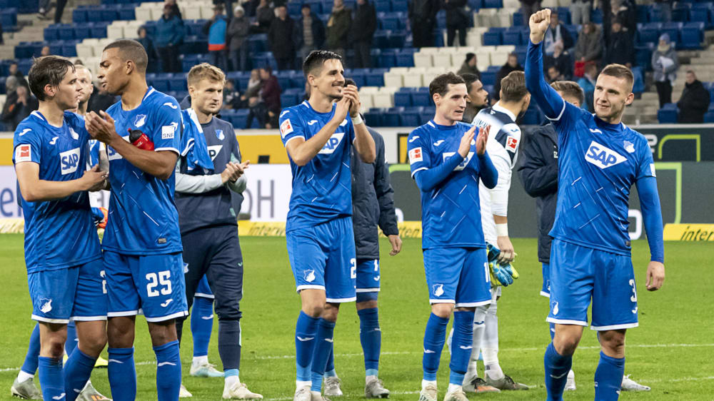 Grund zum Jublen haben die Spieler der TSG Hoffenheim derzeit regelmäßgi - Übermut soll allerdings nicht aufkommen.