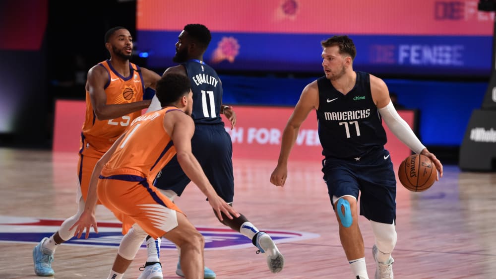 Luka Doncic gegen Devin Booker