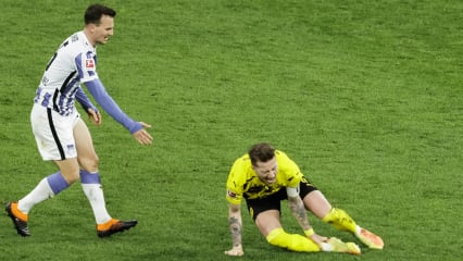 Hat sich nach seinem üblen Foul direkt bei Marco Reus entschuldigt: Hertha-Profi Vladimir Darida.