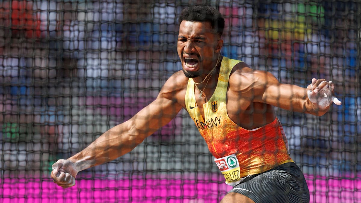 Show of power in the discus throw: Neugebauer pulls ahead with a European ...