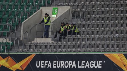 Leere Ränge werden in den kommenden Wochen zur Gewohnheit werden.