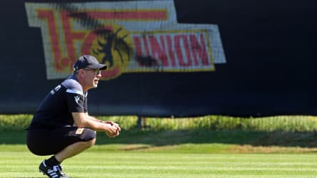 Zurück auf dem Trainingsplatz: Union-Coach Urs Fischer.