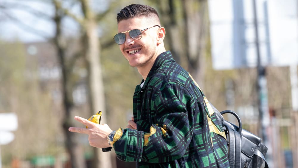Gutgelaunter Stürmer: Milot Rashica.