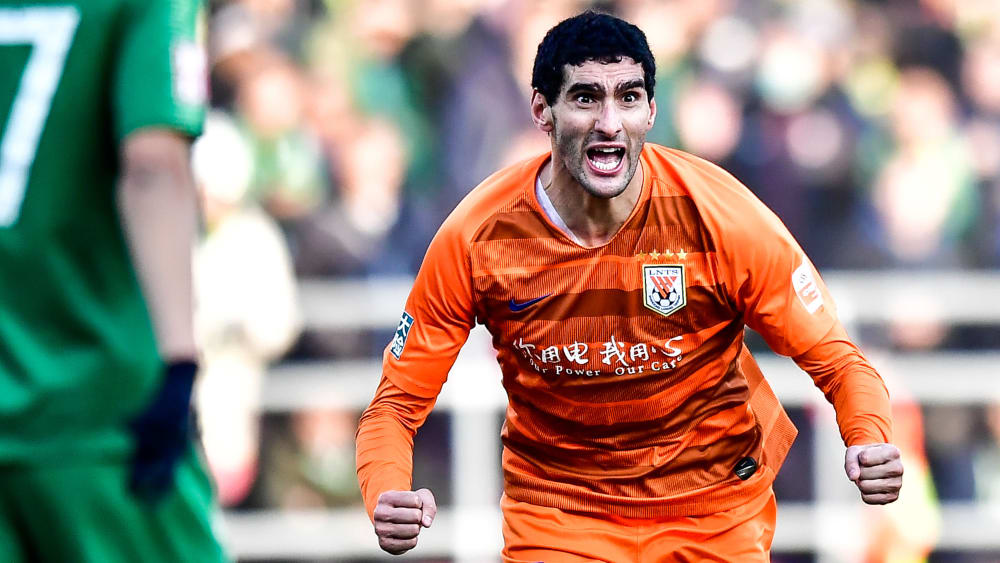 Er begeisterte beim Auftakt in China: Marouane Fellaini.