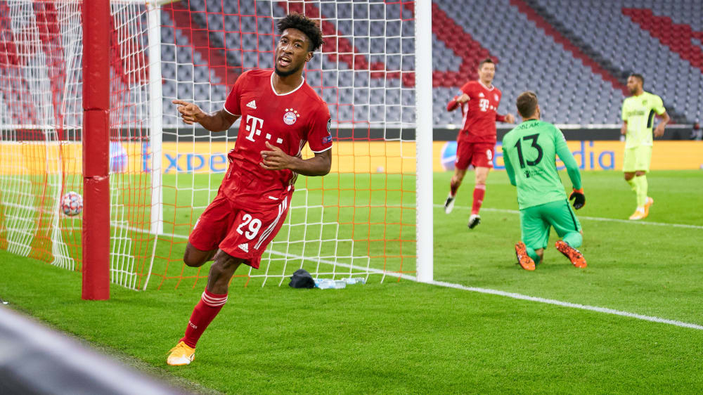Matchwinner und Spieler des Spiels für den kicker: Kingsley Coman überragte gegen Atletico.