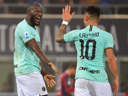 Romelu Lukaku und Lautaro Martinez bilden den Angriff von Inter Mailand.