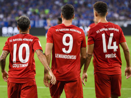 Philippe Coutinho, Robert Lewandowski und Ivan Perisic