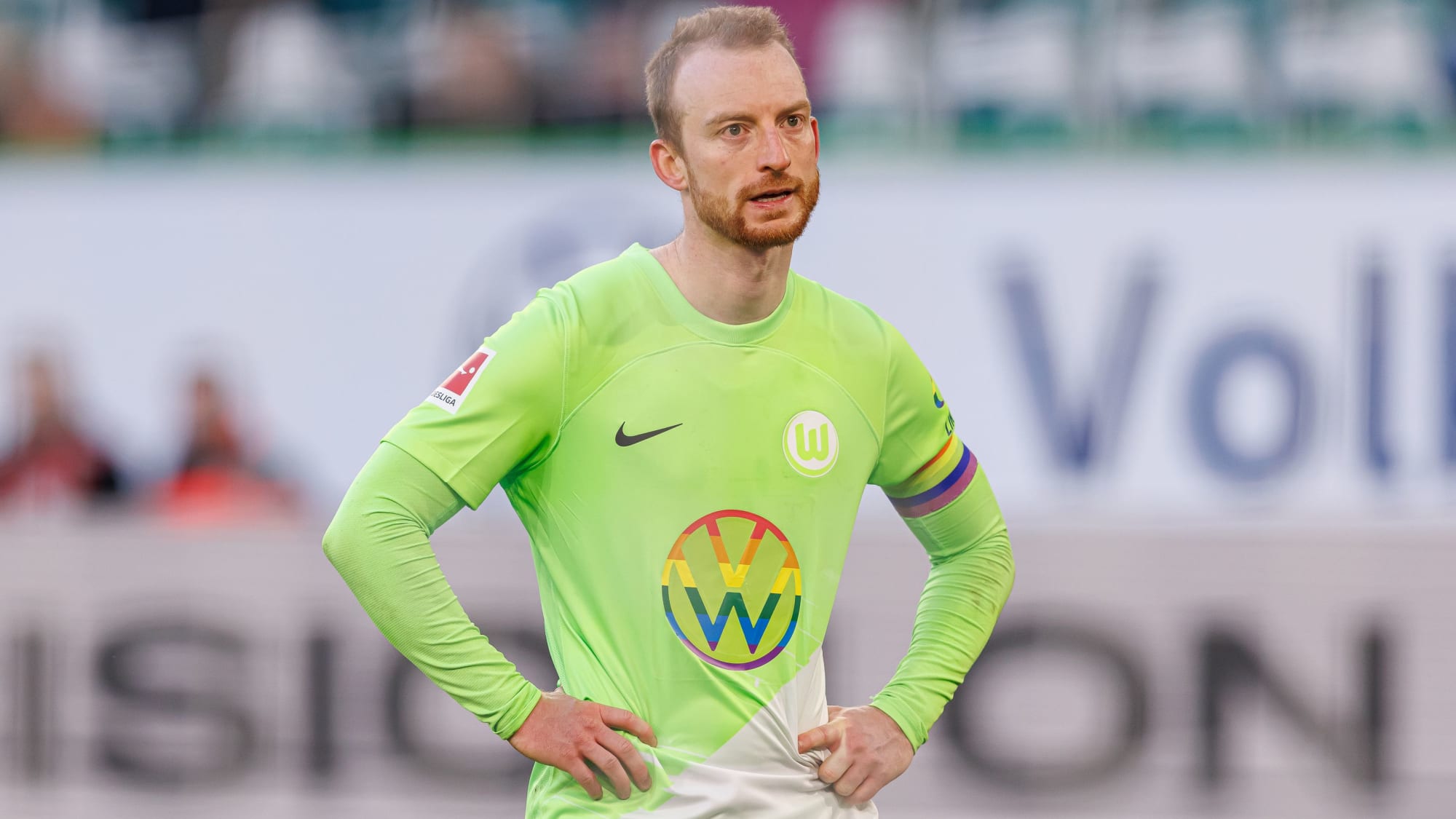 Wolfsburg Maximilian Arnold ärgert sich
