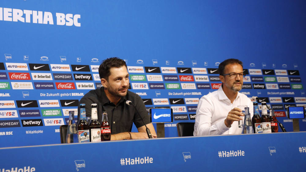 Sandro Schwarz und Fredi Bobic