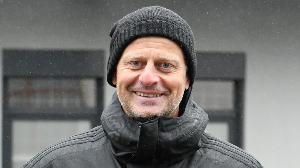 Die Testergebnisse seines Teams sind allesamt negativ ausgefallen: DFB-Trainer Christian Wörns.