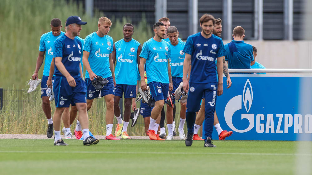 Der FC Schalke 04 trainiert wieder.