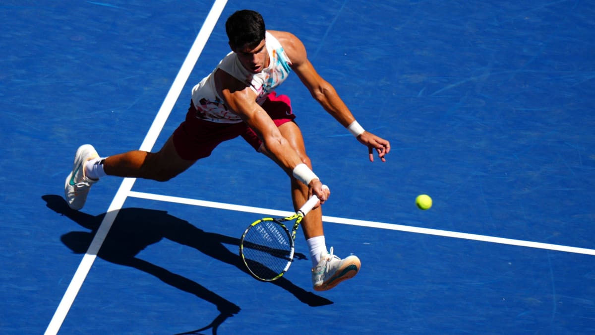 Tennis Titelverteidiger Carlos Alcaraz bei US Open weiter auf Kurs