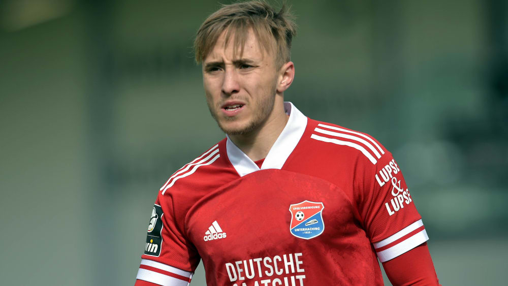 Unterhachings Luca Marseiler schließt sich zur kommenden Saison dem SC Paderborn an.