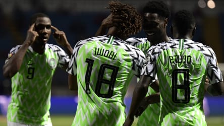 Odion Ighalo (links) und Alex Iwobi
