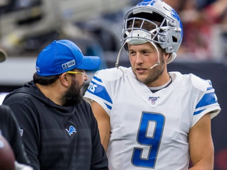 Matt Patricia und Matthew Stafford sollen die Detroit Lions 2020/21 in die Play-offs führen.