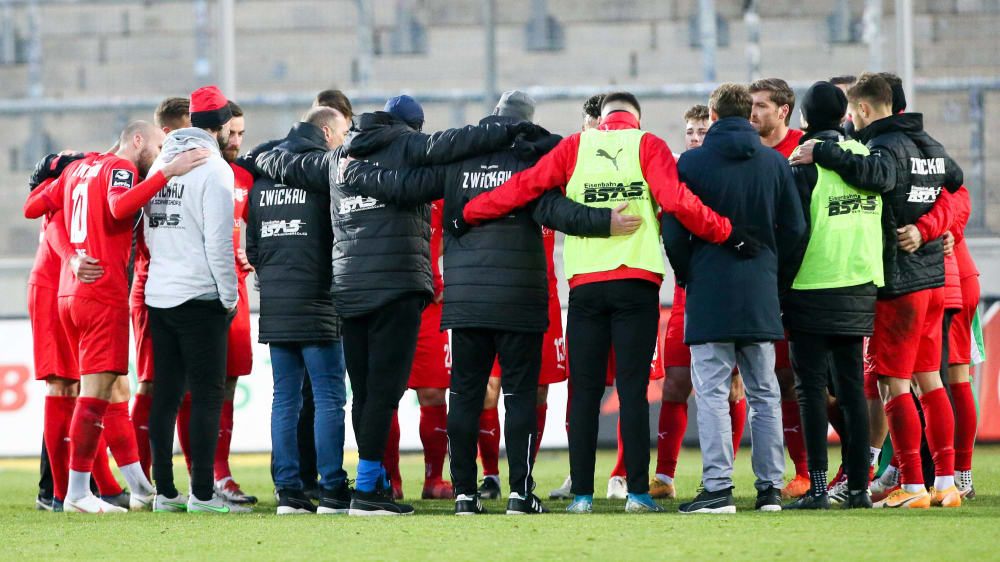Beim FSV Zwickau befindet sich fast das gesamte Team in Quarantäne.