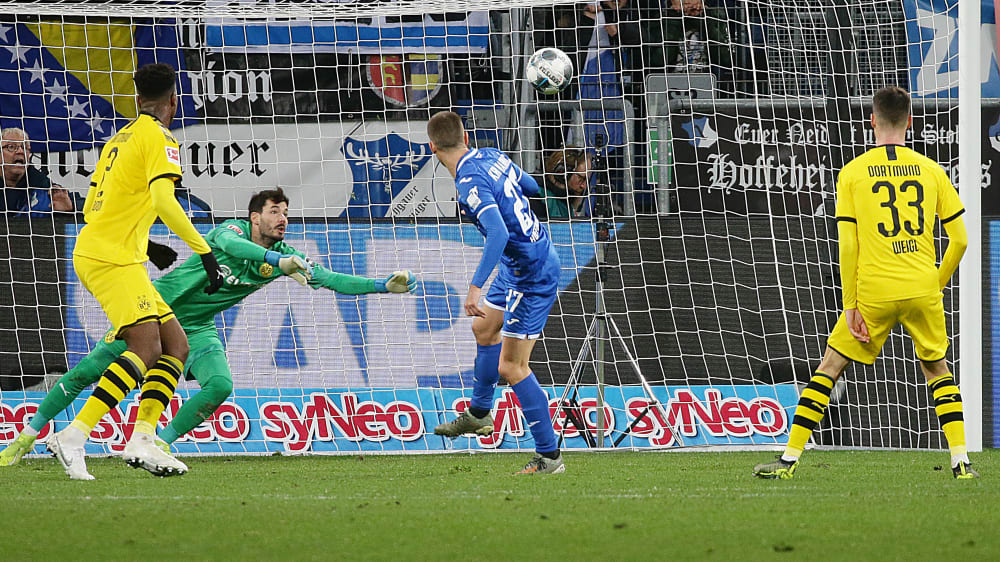 Mitten rein ins schwarz-gelbe Herz: Andrej Kramaric trifft zum 2:1.