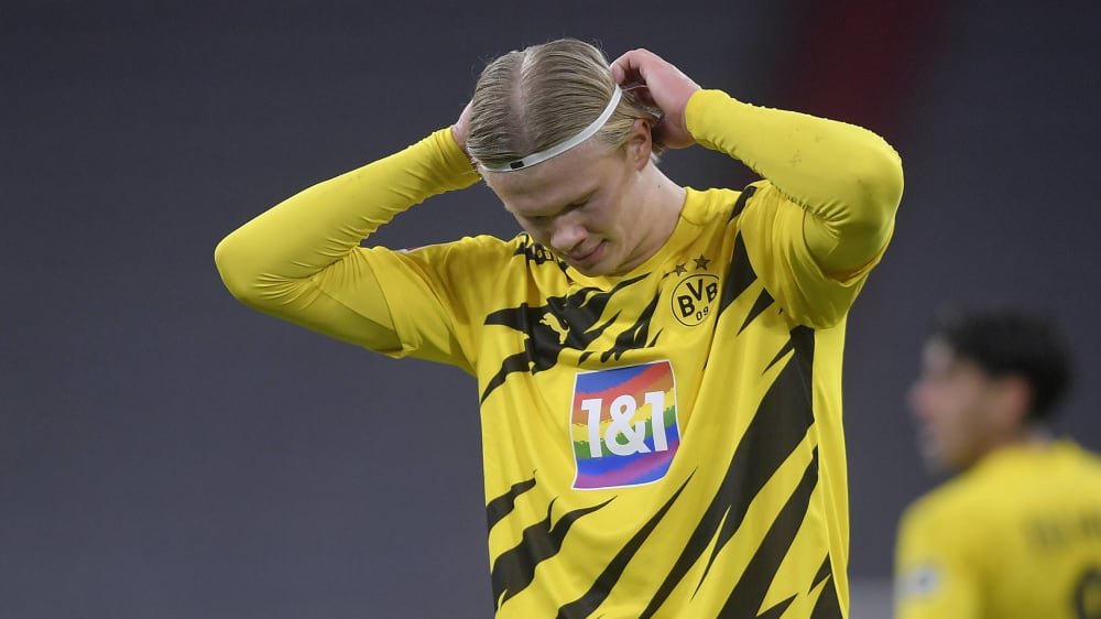 Erst Doppelpack, dann ausgewechselt: Erling Haaland.
