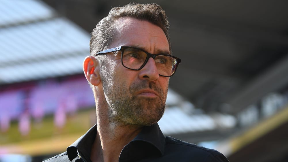 Sichert Ante Covic "jede Hilfestellung" zu: Hertha-Manager Michael Preetz.