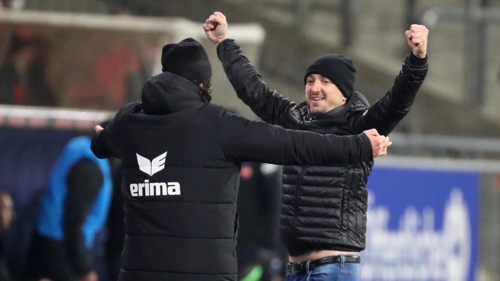 Daniel Meyer konnte mit seiner Braunschweiger Eintracht den ersten Sieg 2021 einfahren.
